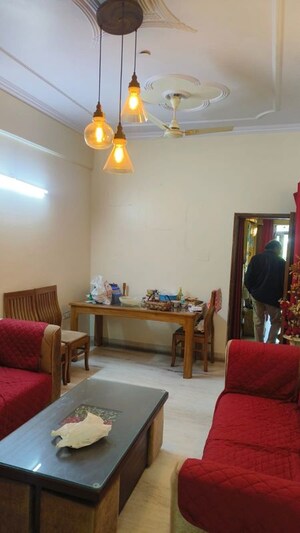 Living Room in 3 BHK Builder Floor at Safdarjung Enclave – for Sale