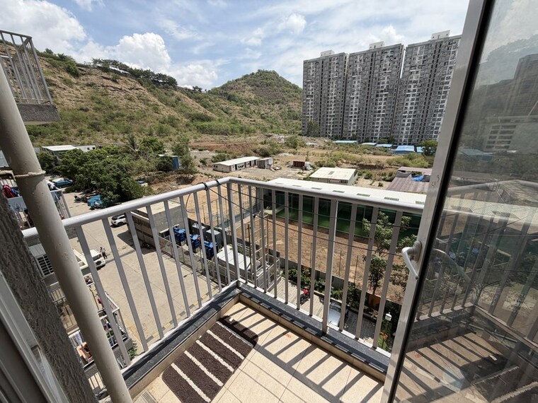 Balcony, godrej-hillside 2 Bedroom 700 Sq.Ft. Apartment In Mahalunge Pune 10403453