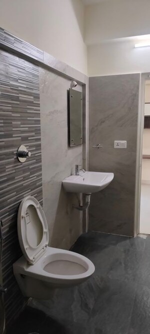 Bathroom in 3 BHK Apartment at Gauthami Green Blossoms, Kokapet – for Rent