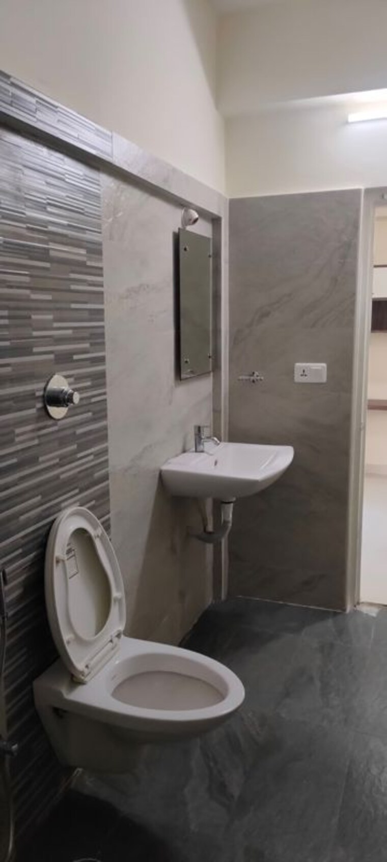 Bathroom, gauthami-green-blossoms 3 Bedroom 2010 Sq.Ft. Apartment In Kokapet Hyderabad 10402719
