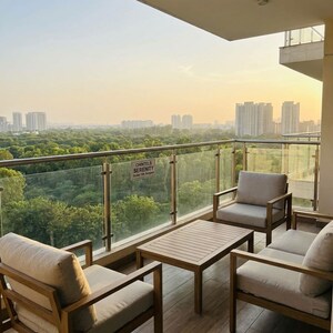 Balcony in 3 BHK Apartment at Chintels Serenity, Sector 109 – for Sale
