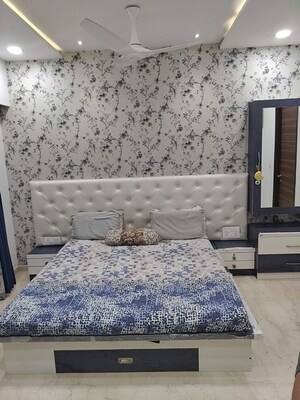 Bedroom in 3 BHK Apartment at Nahar Barberry Bryony, Chandivali – for Rent