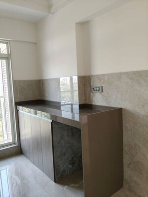 Kitchen in 1 BHK Apartment at Crescent Silverwoods, Powai – for Rent