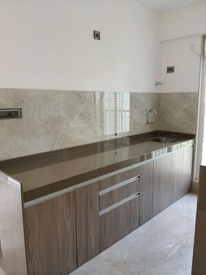 Kitchen in 1 BHK Apartment at Crescent Silverwoods, Powai – for Rent