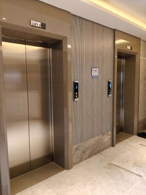 Building Lobby in 1 BHK Apartment at Crescent Silverwoods, Powai – for Rent