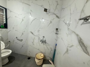 Bathroom in 3 BHK Villa at Mont Vert Tranquille Row Houses, Wakad – for Rent