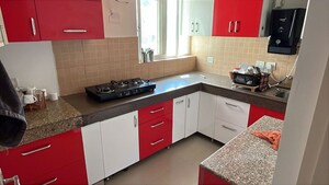 Kitchen in 3 BHK Builder Floor at Orchid Island, Sector 51 – for Rent