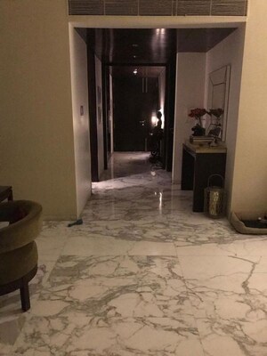 Living Room in 3 BHK Apartment at Lodha Bellissimo, Mahalaxmi – for Rent