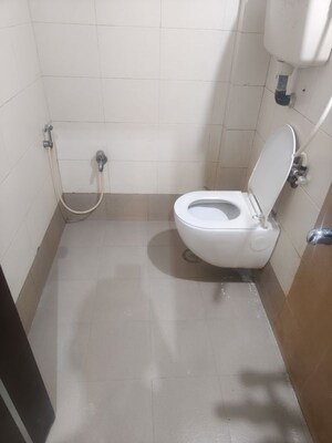Bathroom in 2 BHK Apartment at Gahlot Majesty and Avenue CHS, Seawoods – for Rent