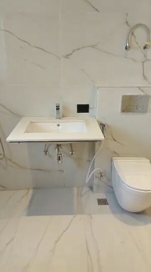Bathroom in 4 BHK Apartment at Stellar One, Sector 1 Greater Noida – for Sale