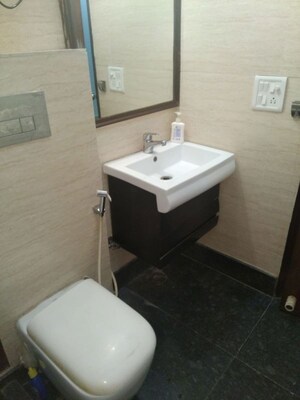 Bathroom in 3 BHK Builder Floor at Greater Kailash I – for Sale