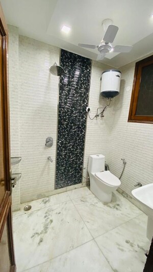 Bathroom in 2 BHK Builder Floor at East Of Kailash – for Rent