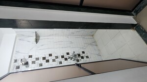 Bathroom in 1 BHK Apartment at Sharda Galaxy, Ulwe – for Sale