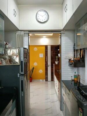 Kitchen in 1 BHK Apartment at Mulund East – for Sale