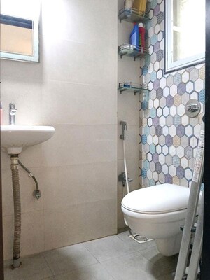 Bathroom in 1 BHK Apartment at Mulund East – for Sale