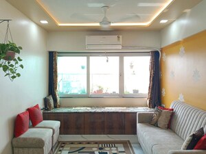 Living Room in 1 BHK Apartment at Mulund East – for Sale