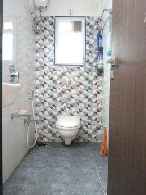 Bathroom in 1 BHK Apartment at Mulund East – for Sale