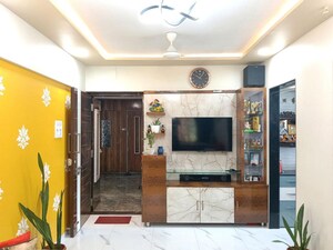 Living Room in 1 BHK Apartment at Mulund East – for Sale