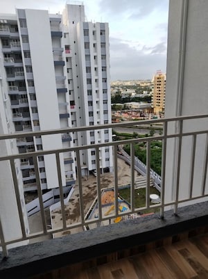 Balcony in 2 BHK Apartment at Vardhaman Moonstone, Tathawade – for Rent