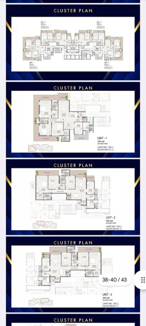 Floor Plan in 3 BHK Builder Floor at Bhumika The Icon, Sector 27a – for Sale