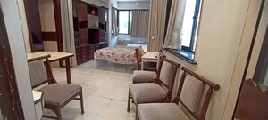 Living Room in 1 BHK Apartment at New Marine Lines – for Sale