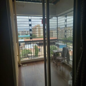 Balcony in 2 BHK Apartment at Mayuri Infinity, Undri – for Rent