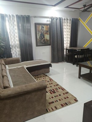 Living Room in 2 BHK Apartment at Sai Parktown, Ravet – for Rent