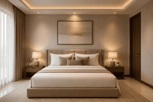 Bedroom in 4 BHK Villa at Mannuthy – for Sale