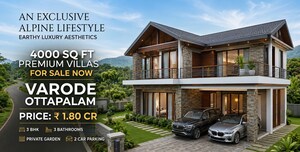 3 BHK Villa – Exterior View View at Pallippuram - for Sale