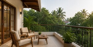 Balcony in 3 BHK Villa at Pallippuram – for Sale