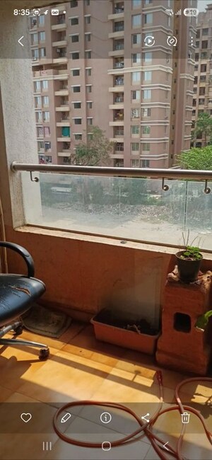 Balcony in 2 BHK Apartment at Ravet – for Rent