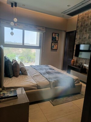 Bedroom in 3 BHK Penthouse at Shapoorji Pallonji Joyville Hadapsar Annexe, Hadapsar – for Sale