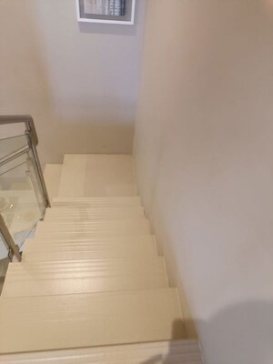 Staircase in 3 BHK Penthouse at Shapoorji Pallonji Joyville Hadapsar Annexe, Hadapsar – for Sale