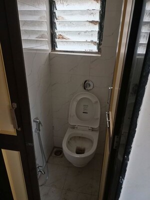 Bathroom in 2 BHK Apartment at Madhuvishwa CHS, Bavdhan – for Rent