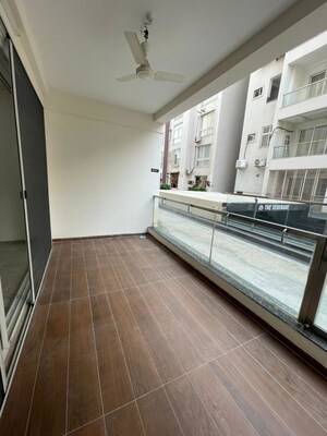 Balcony in 3 BHK Apartment at Jubilee Hills – for Rent