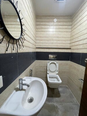 Bathroom in 3 BHK Apartment at Jubilee Hills – for Rent