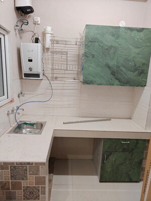 Kitchen in 2 BHK Builder Floor at Kanhai – for Rent