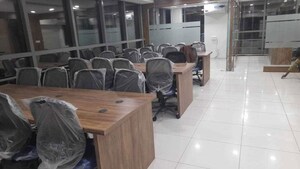 Team Area in  Office Space at R Sheladia Patron, Bodakdev – for Rent