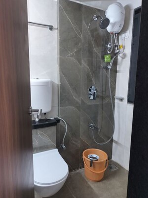 Bathroom in 2 BHK Apartment at Worli Residency, Worli – for Rent