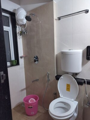 Bathroom in 2 BHK Apartment at Worli Residency, Worli – for Rent