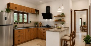 Kitchen in 3 BHK Villa at Vandithavalam – for Sale