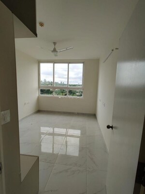 Bathroom in 3 BHK Apartment at L&T Raintree Boulevard, Hebbal – for Rent