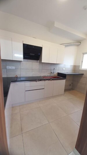 Kitchen in 3 BHK Apartment at L&T Raintree Boulevard, Hebbal – for Rent
