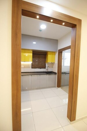 Kitchen in 3 BHK Apartment at L&T Raintree Boulevard, Hebbal – for Rent