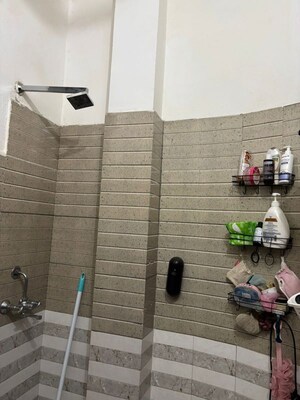 Bathroom in 2 BHK Builder Floor at Mayfield Garden – for Rent