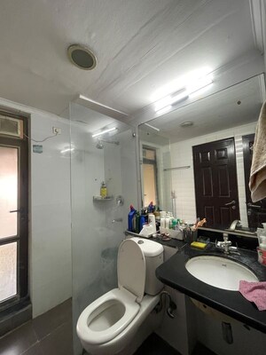 Attached Bathroom in 3 BHK Apartment at Unitech Fresco, Sector 50 – for Rent