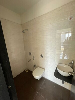 Bathroom in 1 BHK Apartment at Velocity Hill Spring, Ghodbunder Road – for Rent