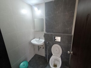 Bathroom in 3 BHK Apartment at Shapoorji Pallonji Joyville Hinjewadi, Hinjewadi – for Rent