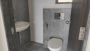 Bathroom in 3 BHK Apartment at Shapoorji Pallonji Joyville Hinjewadi, Hinjewadi – for Rent
