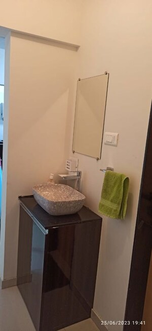 Bathroom in 1 BHK Apartment at Paranjape Blue Ridge, Hinjewadi – for Rent